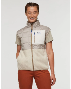 Cotopaxi Womens Trico Hybrid Vest in Oatmeal
