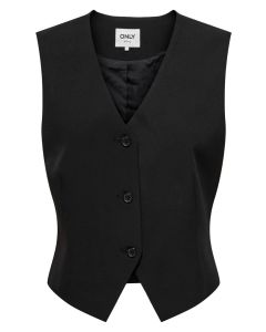 Only Kayle-Orleen Waistcoat in Black 