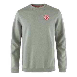 Fjallraven Logo Badge Sweater in Grey