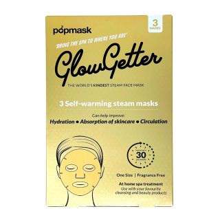 Popmask Glow Getter Self-Warming Full Face Steam Masks 