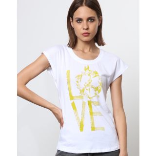 Religion Love T-shirt in White