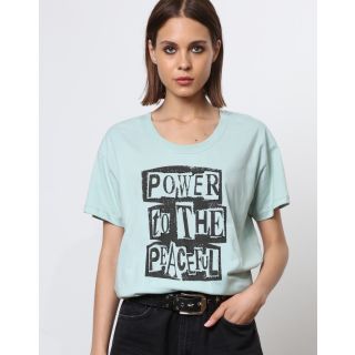 Religion Power T-shirt in Teal