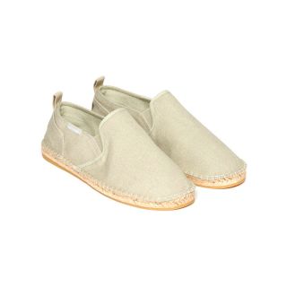 Superdry Canvas Espadrille Shoe in Stone 