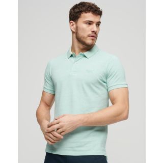 Superdry Classic Pique Polo in Light Mint Marl