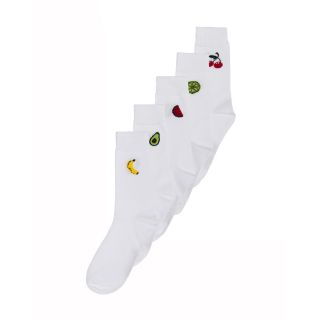 Only and Sons Fruit Tennis Socks  One Size