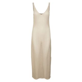 Vero Moda Marla Singlet Maxi Dress in Oatmeal