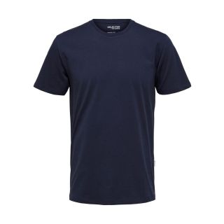 Selected Homme Haspen T-shirt in Navy