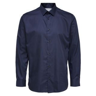 Selected Homme Slim Ethan Shirt in Peacoat
