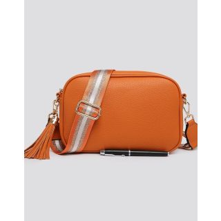 Daisy Bag with Strap in Orange One Size