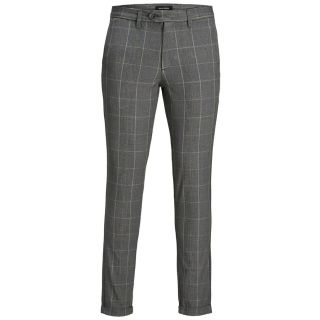 Jack and Jones Marco Yellow Check Trousers