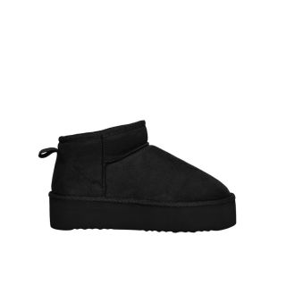 Pieces Emma Plateau Warm Boot in Black
