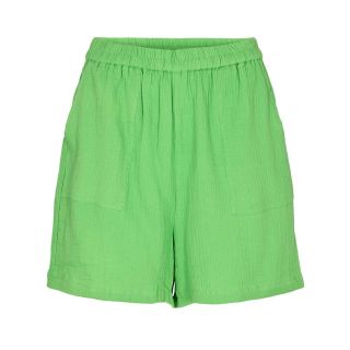 Numph Sana Shorts in Poison Green