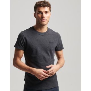 Superdry Essential Logo Embroidered T-shirt in Raven
