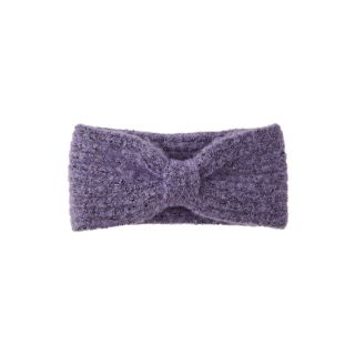 Pieces Pyron Knitted Headband in Purple Rose
