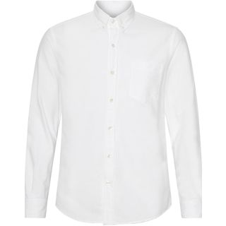 Colorful Standard Organic Button Down Shirt in White