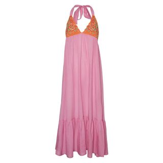Vero Moda Trine Maxi Dress in Cyclamen
