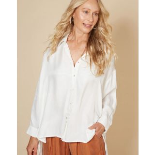 Eb and Ive Vienetta Shirt in Blanc  One Size