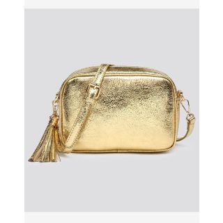 Kyle Metallic Bag in Gold  One Size