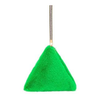 Jayley Pyramid Bag - Green  One Size
