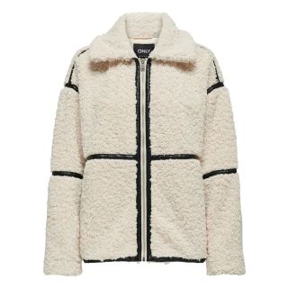 Only Paris Teddy Jacket in White