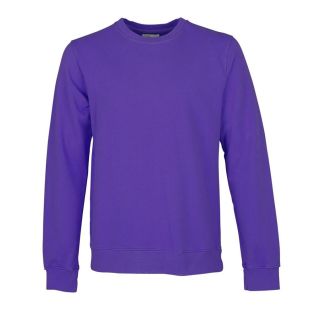Colorful Standard Organic Crew Sweatshirt in Ultra Violet
