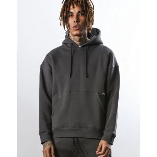 Religion Logo Relaxed Hoody in Coal