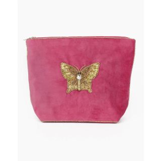 My Doris Butterly Make Up Bag in Pink