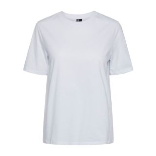 Pieces Ria Solid T-shirt in White