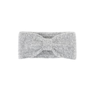 Pieces Pyron Knitted Headband in Grey