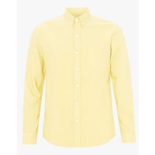 Colorful Standard Organic Button Down Shirt in Soft Yellow