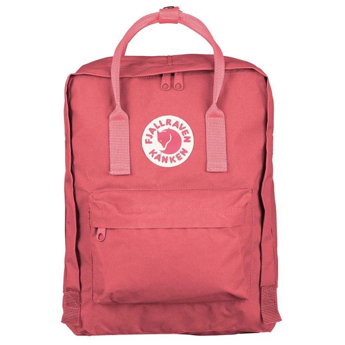 fjallraven classic kanken backpack in peach pink