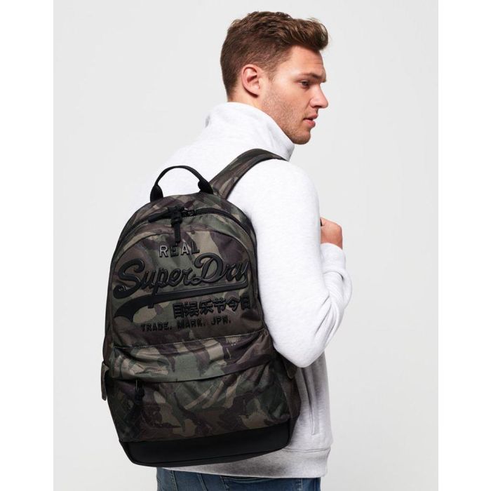 superdry printed montana rucksack in army camo 