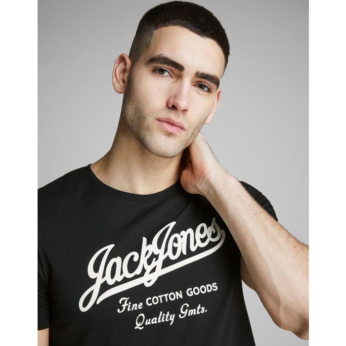 jack and jones basic black t-shirts
