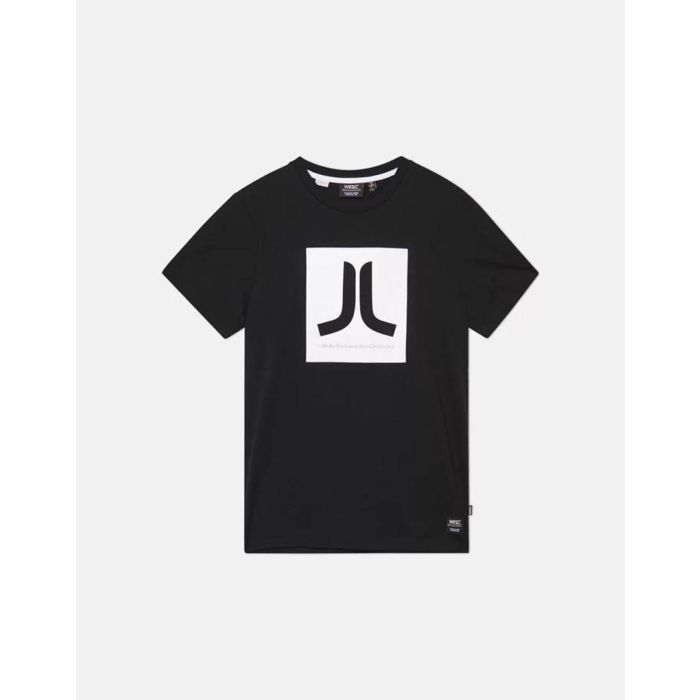 wesc box classic icon t-shirt in black