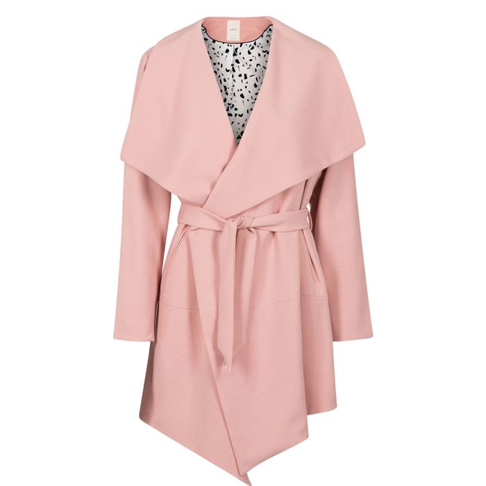 Numph Chikao coat in pink