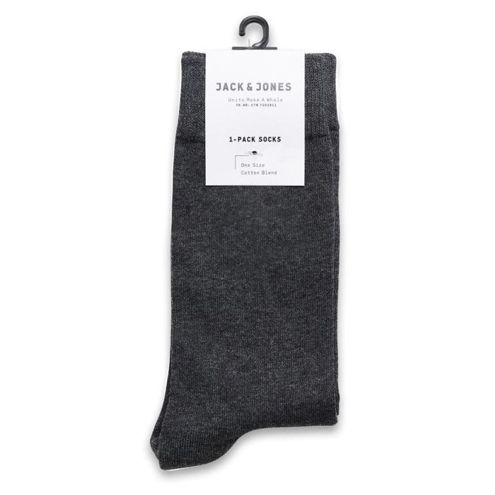 jack and jones classic socks in dark grey