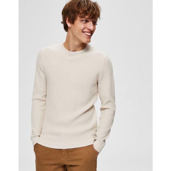 selected homme oliver crew neck knitwear