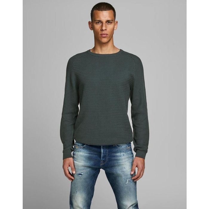 jack and jones knitted green tops