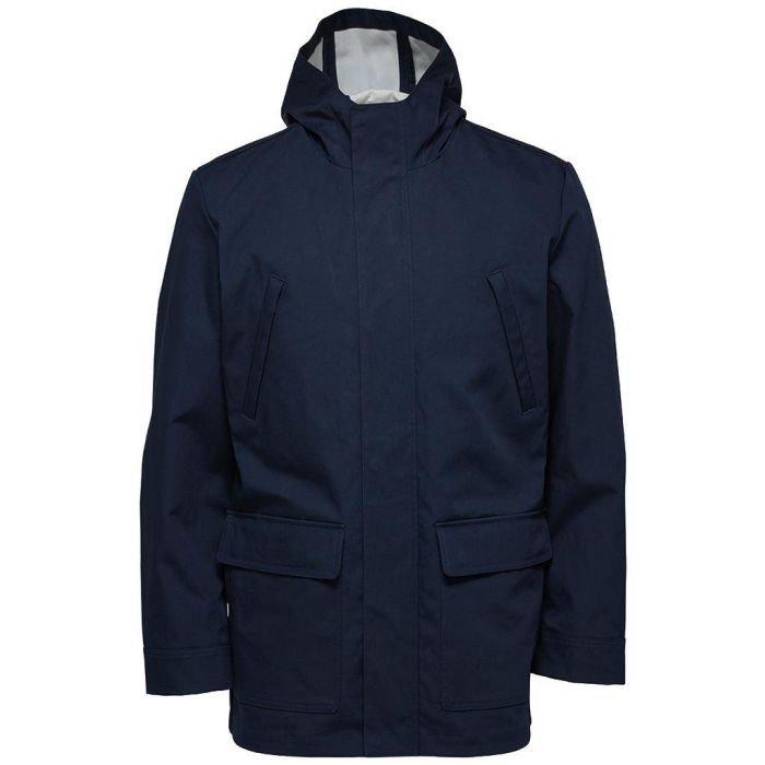 mens navy selected homme jacket