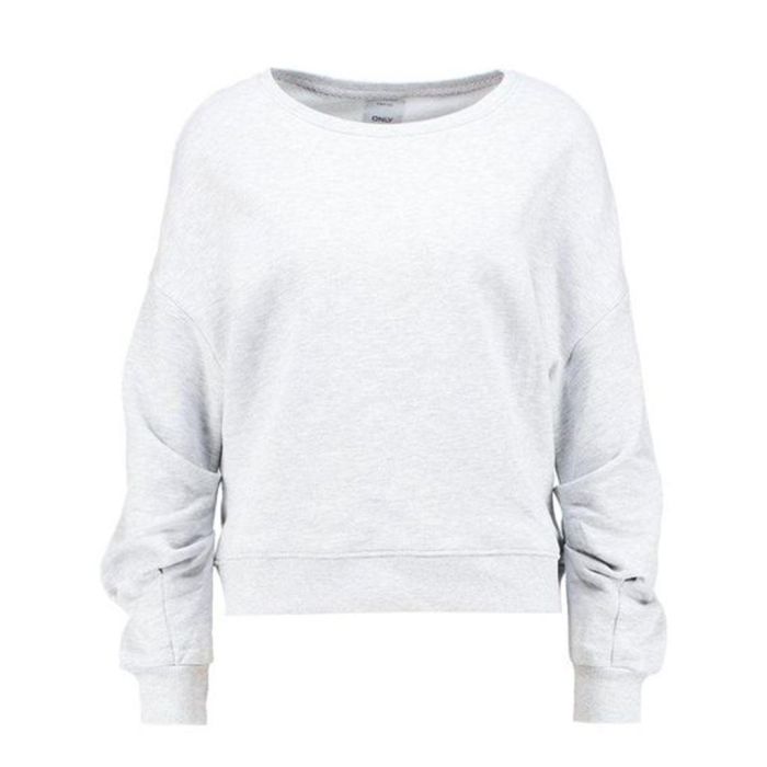 Only Wrincle Grey Oversized Sweatshirt