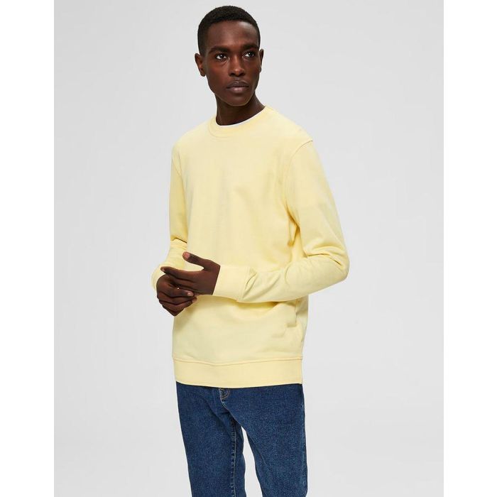 selected homme bono organic cotton sweatshirt 