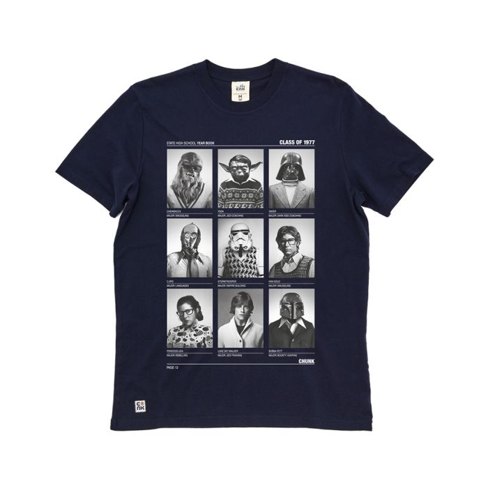 Star wars class of 77 t-shirt in navy