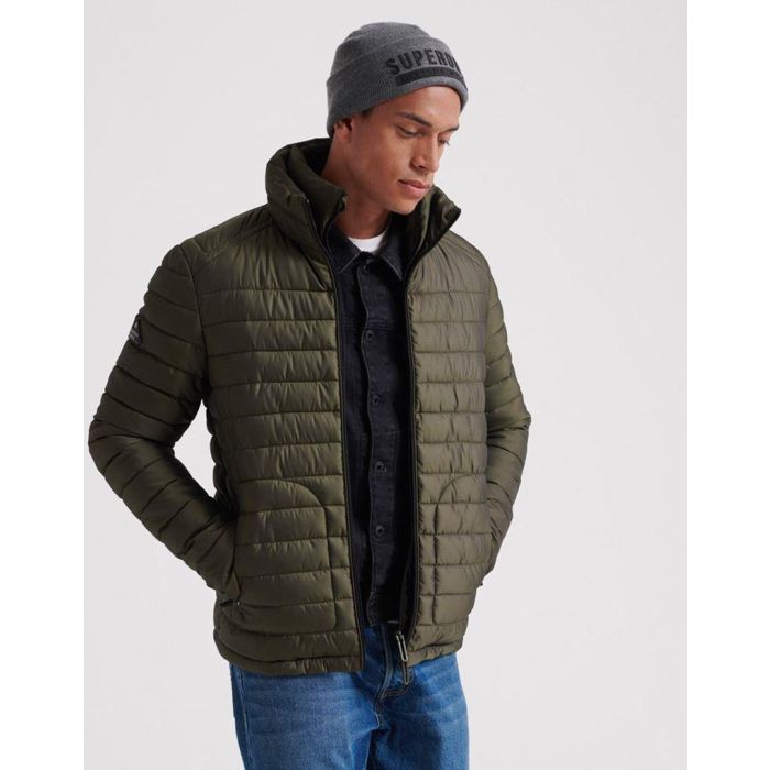 superdry fuji jacket in army green