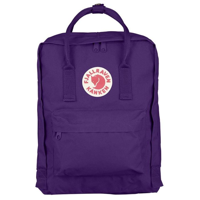 Fjallraven purple kanken backpack