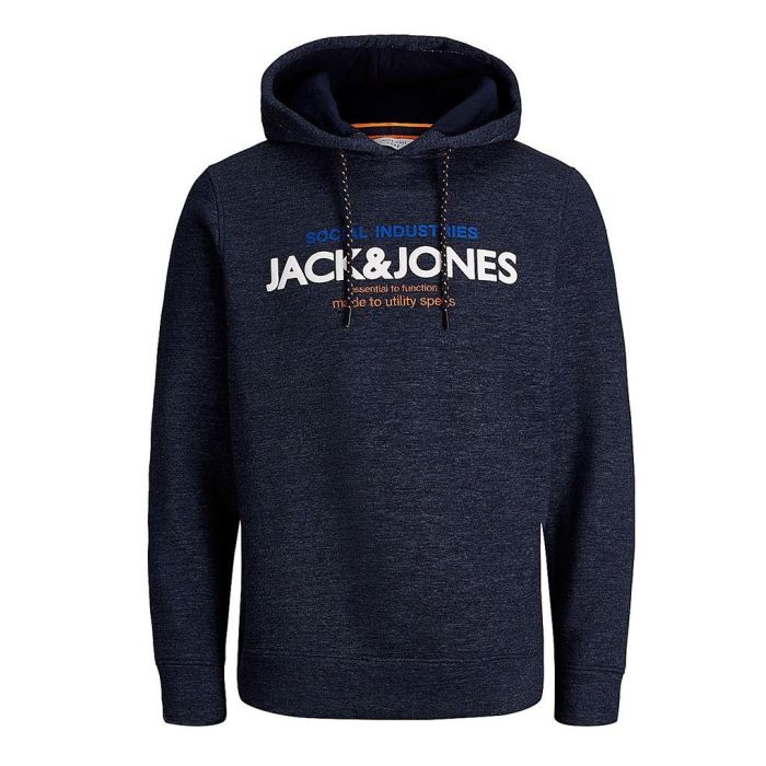 jack and jones navy hoodie