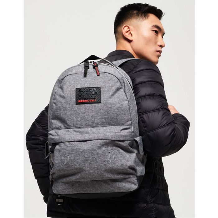 superdry office backpack in grey