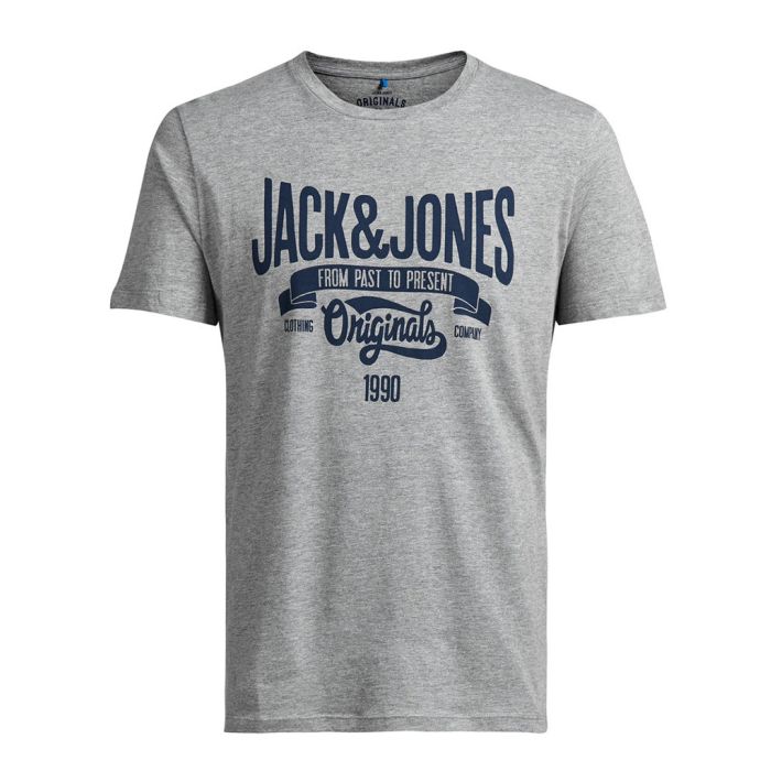 Jack and Jones Raffa T-shirt in grey
