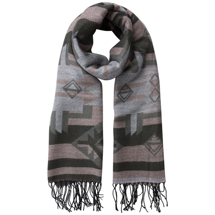 Pieces Drakel Long Scarf in Misty Rose