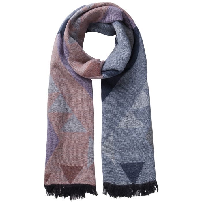 Pieces Langlo Long scarf in navy