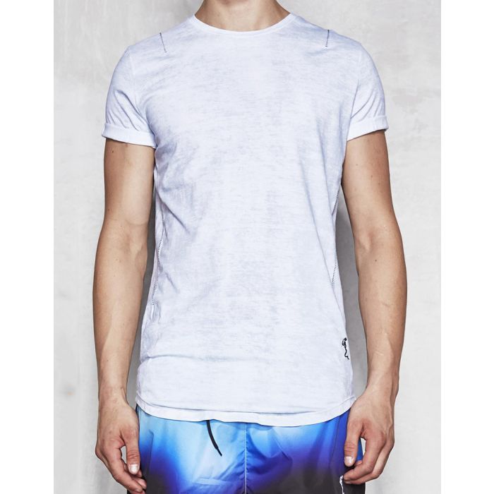Religion Crack Roll T-shirt in blue